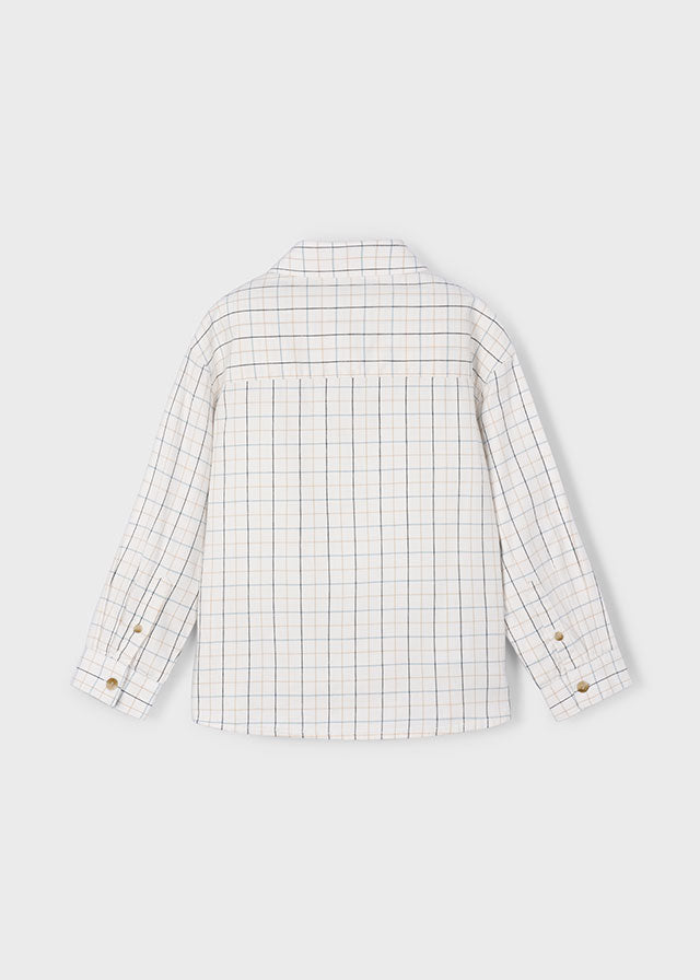 Mayoral Camisa quadrados menino