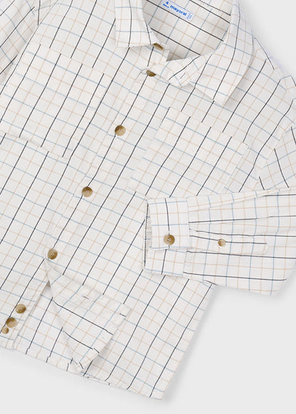 Mayoral Camisa quadrados menino