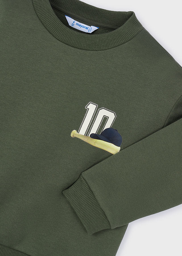 Mayoral Sweat estampada costas menino