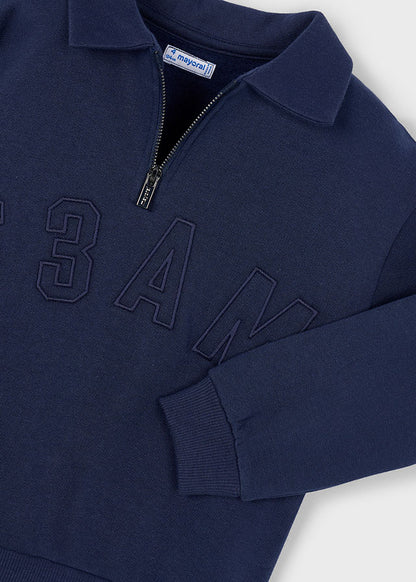 Mayoral Sweat com gola menino