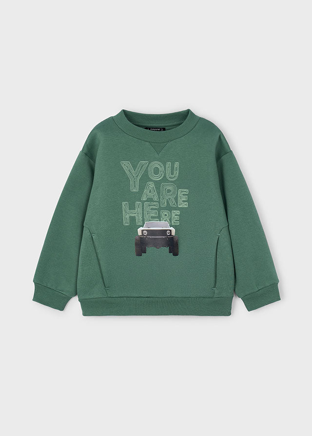 Mayoral Sweat carro menino