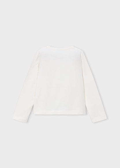 Mayoral Camisola básica flor menina
