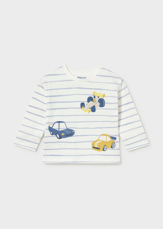 Mayoral Camisola riscas carro bebé