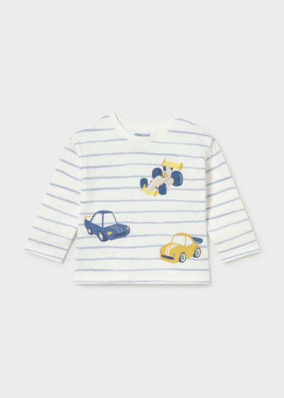 Mayoral Camisola riscas carro bebé