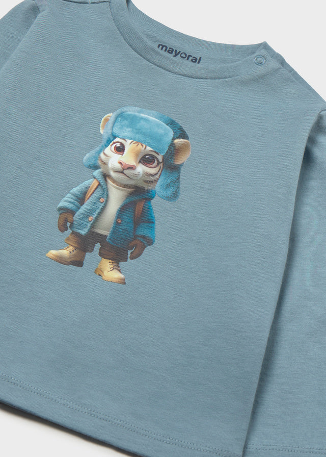 Mayoral Camisola tigre bebé