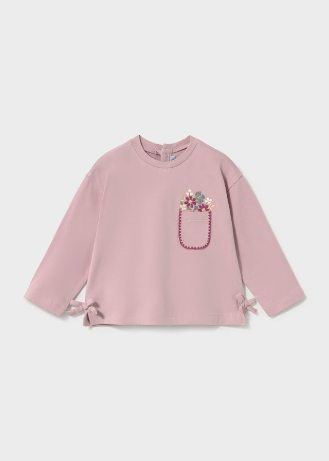 Mayoral Camisola laços bebé