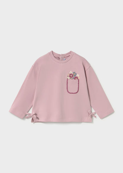 Mayoral Camisola laços bebé