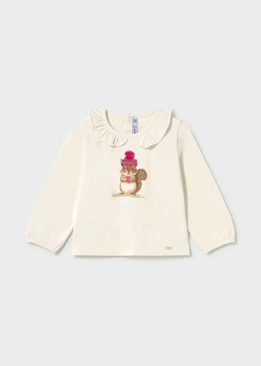 Mayoral Camisola gola folho bebé