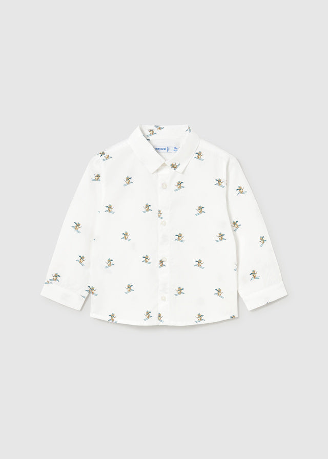 Mayoral Camisa estampada bebé