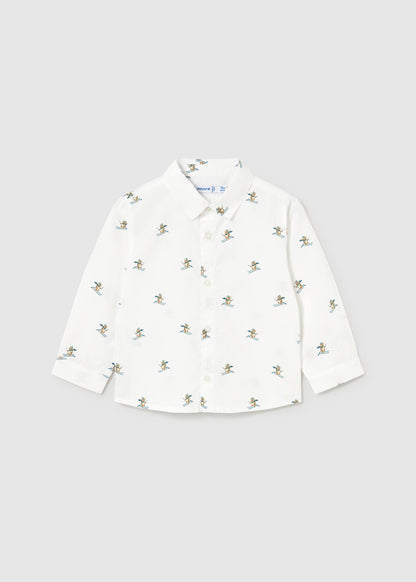 Mayoral Camisa estampada bebé