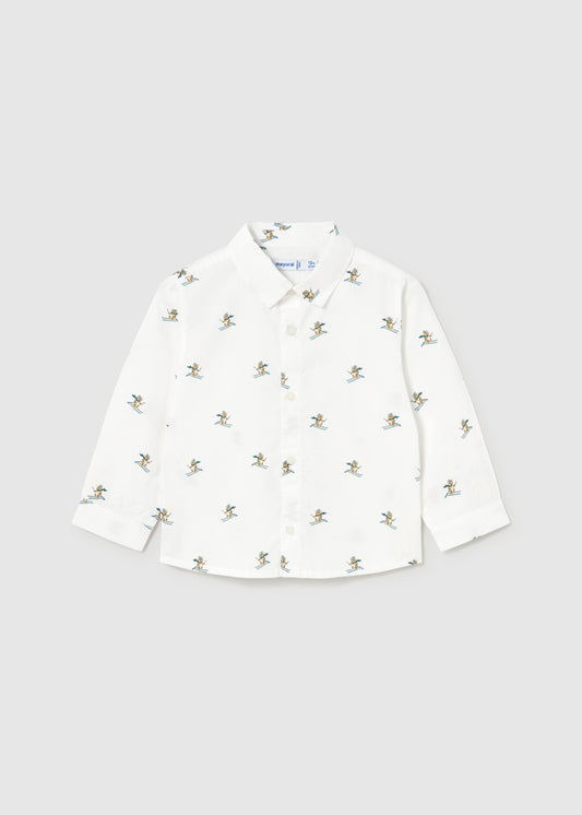 Mayoral Camisa estampada bebé