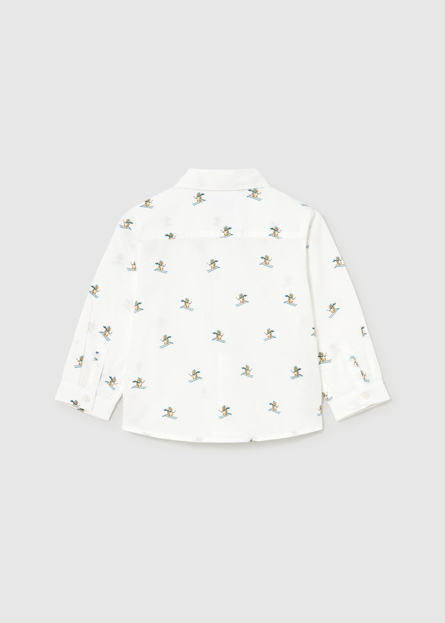 Mayoral Camisa estampada bebé