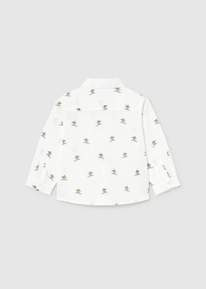 Mayoral Camisa estampada bebé