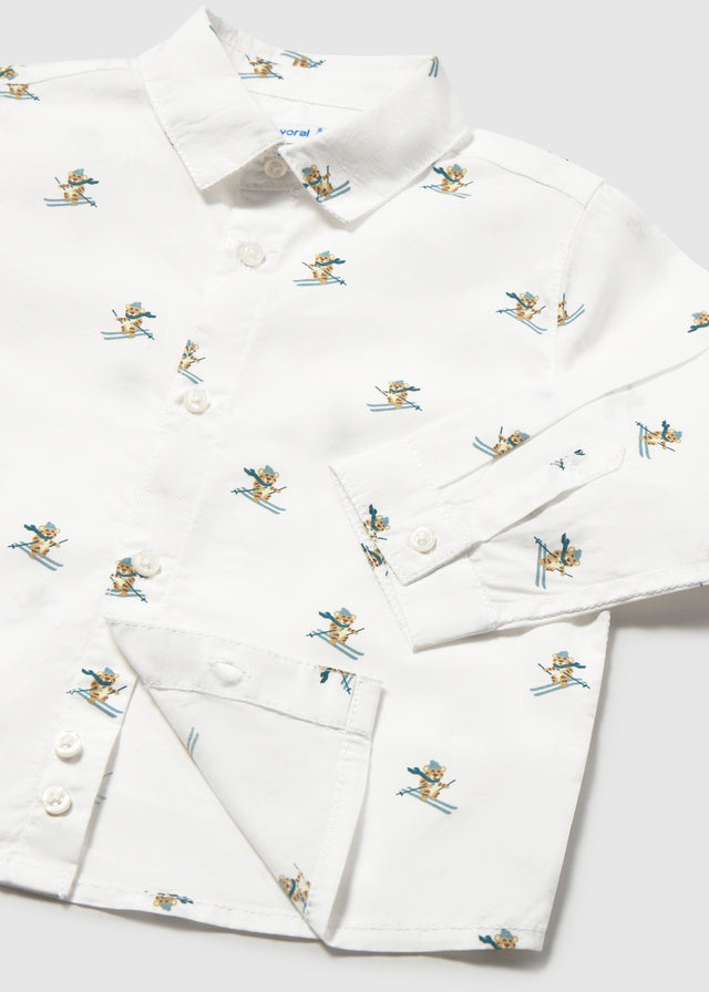Mayoral Camisa estampada bebé