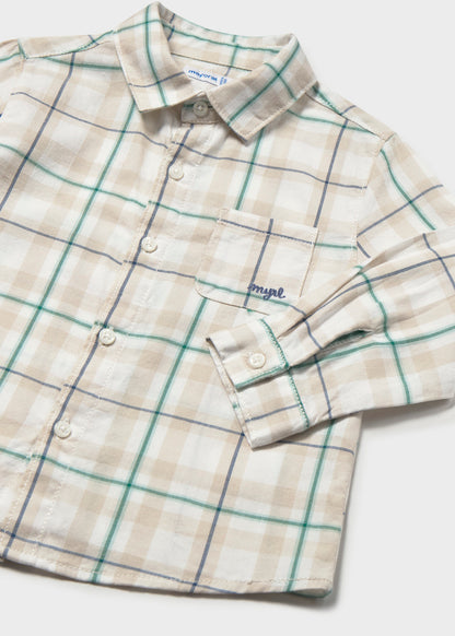 Mayoral Camisa quadrados viella bebé