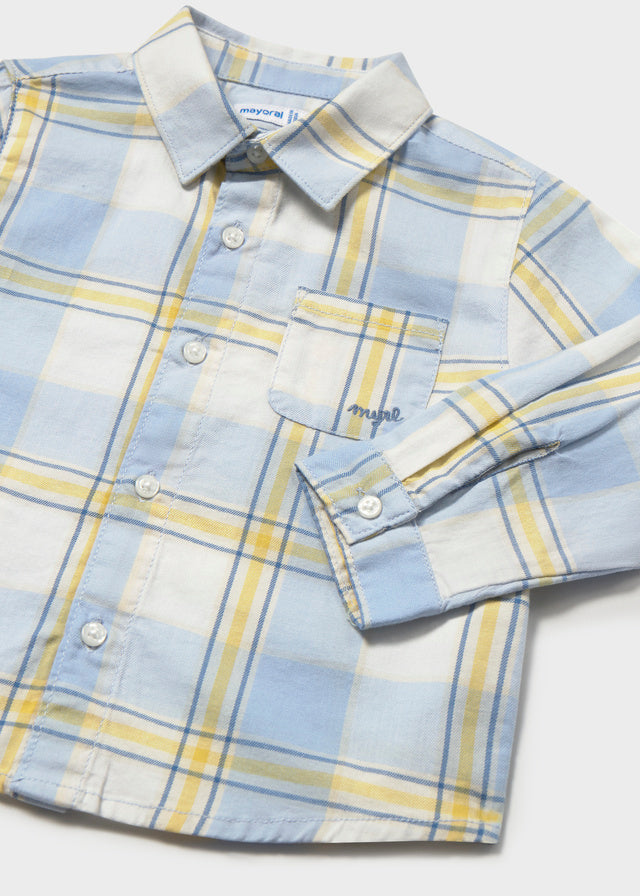 Mayoral Camisa quadrados viella bebé