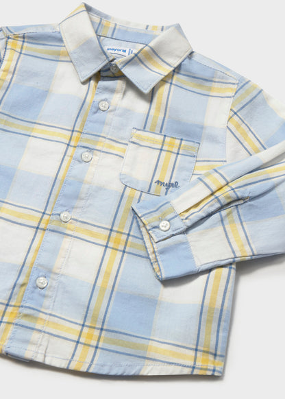 Mayoral Camisa quadrados viella bebé