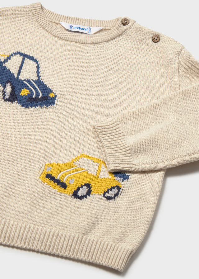 Mayoral Camisola intarsia bebé