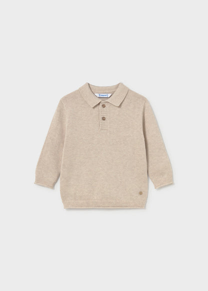 Mayoral Camisola gola polo bebé
