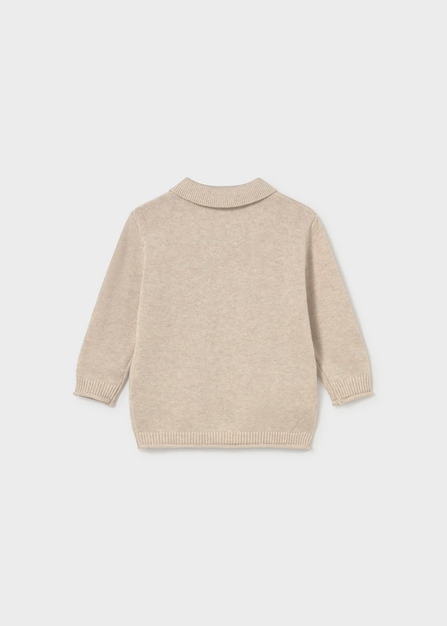 Mayoral Camisola gola polo bebé