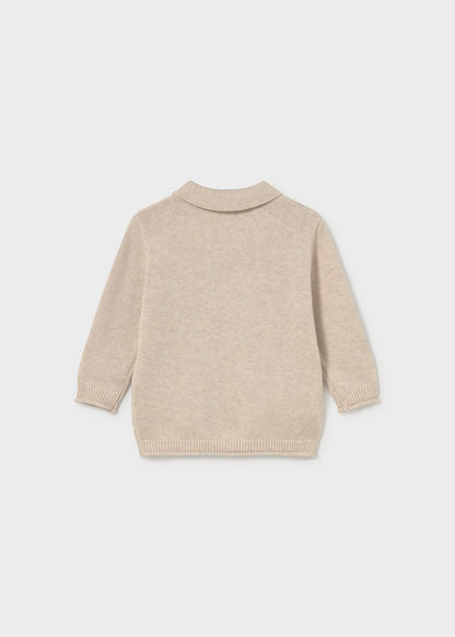 Mayoral Camisola gola polo bebé
