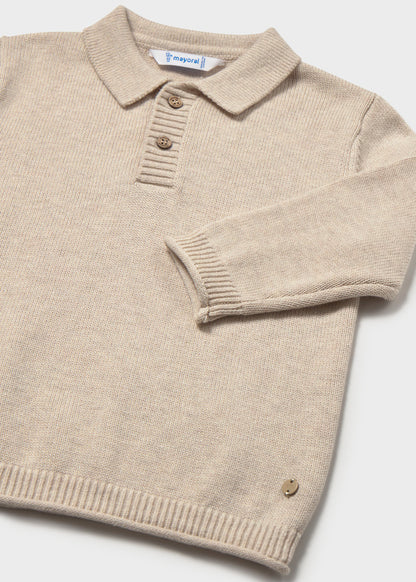 Mayoral Camisola gola polo bebé