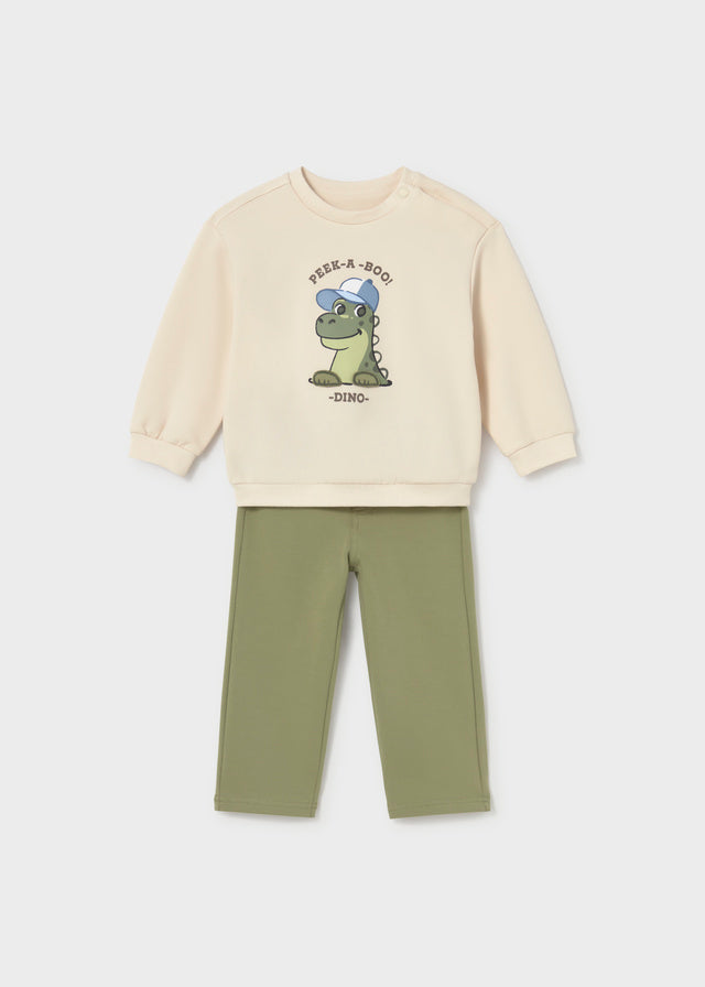 Mayoral Conjunto calças e sweat bebé