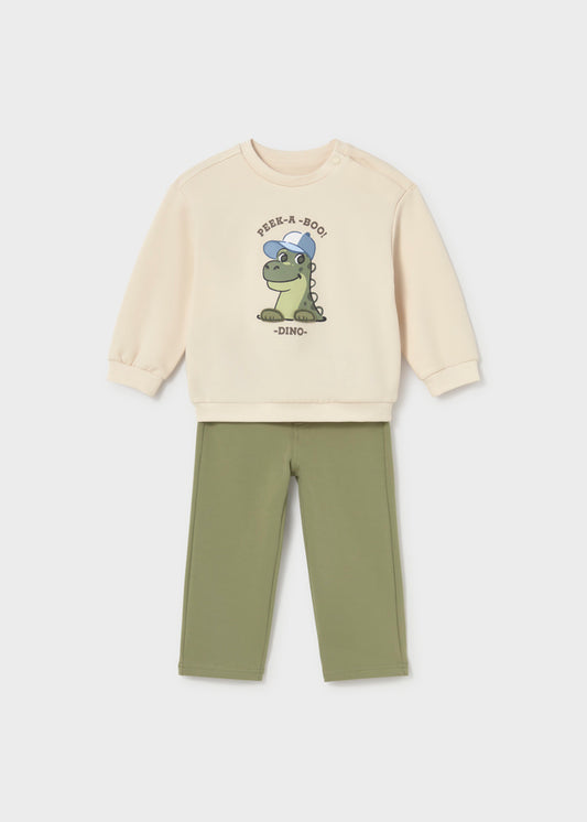 Mayoral Conjunto calças e sweat bebé