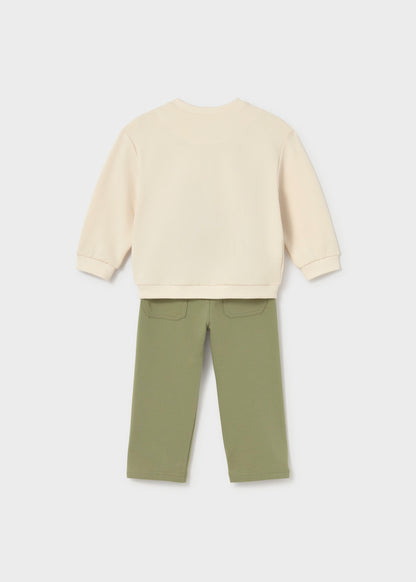 Mayoral Conjunto calças e sweat bebé