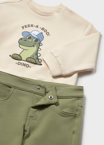 Mayoral Conjunto calças e sweat bebé