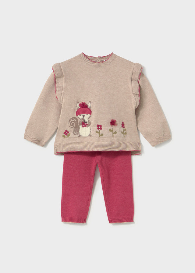 Mayoral Conjunto calças e camisola bebé