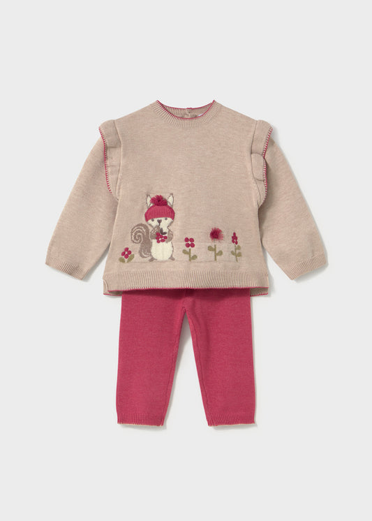 Mayoral Conjunto calças e camisola bebé
