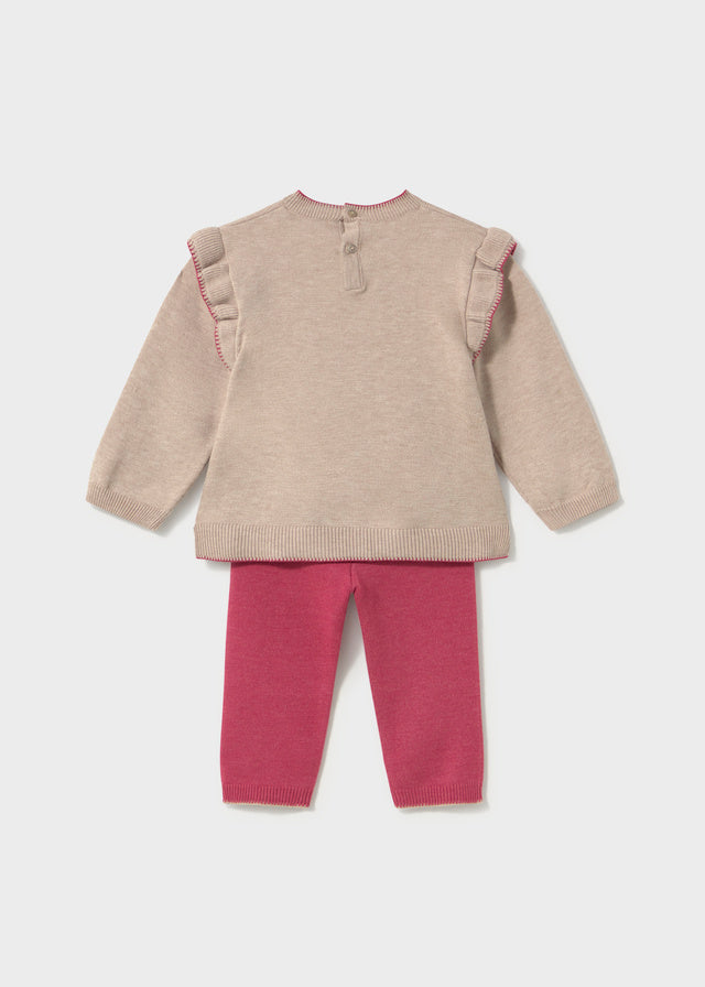 Mayoral Conjunto calças e camisola bebé