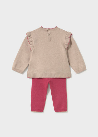 Mayoral Conjunto calças e camisola bebé