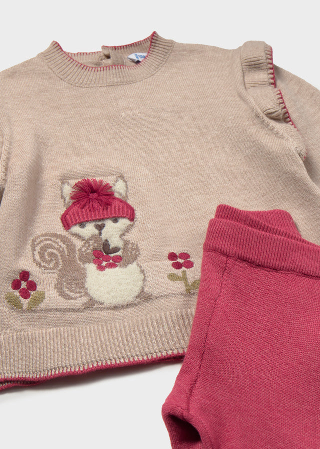 Mayoral Conjunto calças e camisola bebé