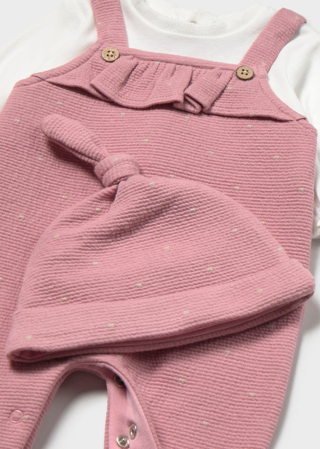 Mayoral Macacão com gorro recém nascida