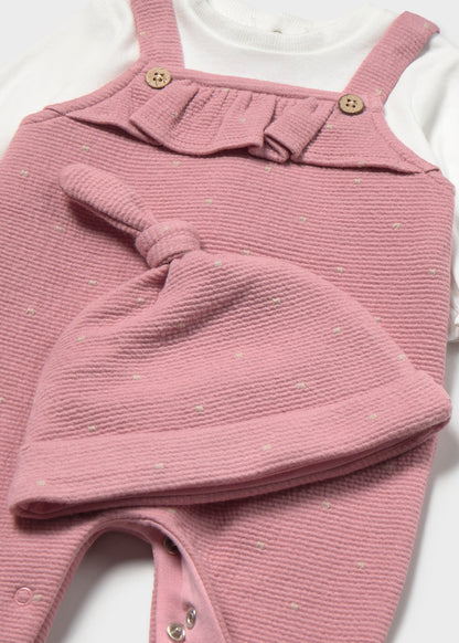 Mayoral Macacão com gorro recém nascida