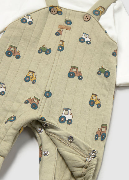 Mayoral Macacão estampado recém nascido