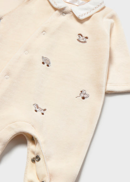 Mayoral Pijama bordados recém nascido