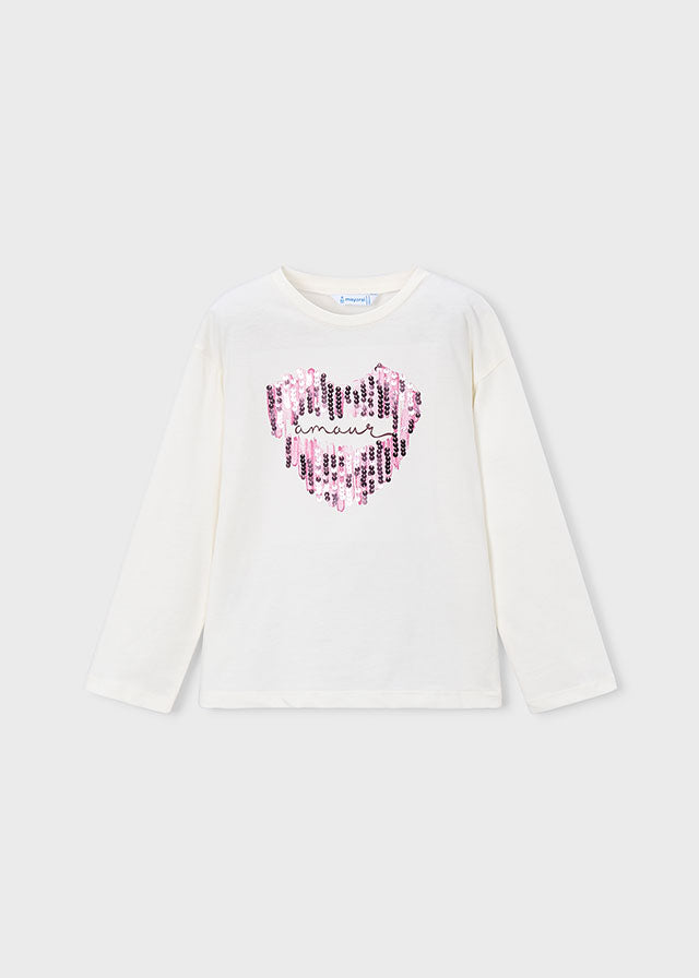 Mayoral Camisola serigrafia menina