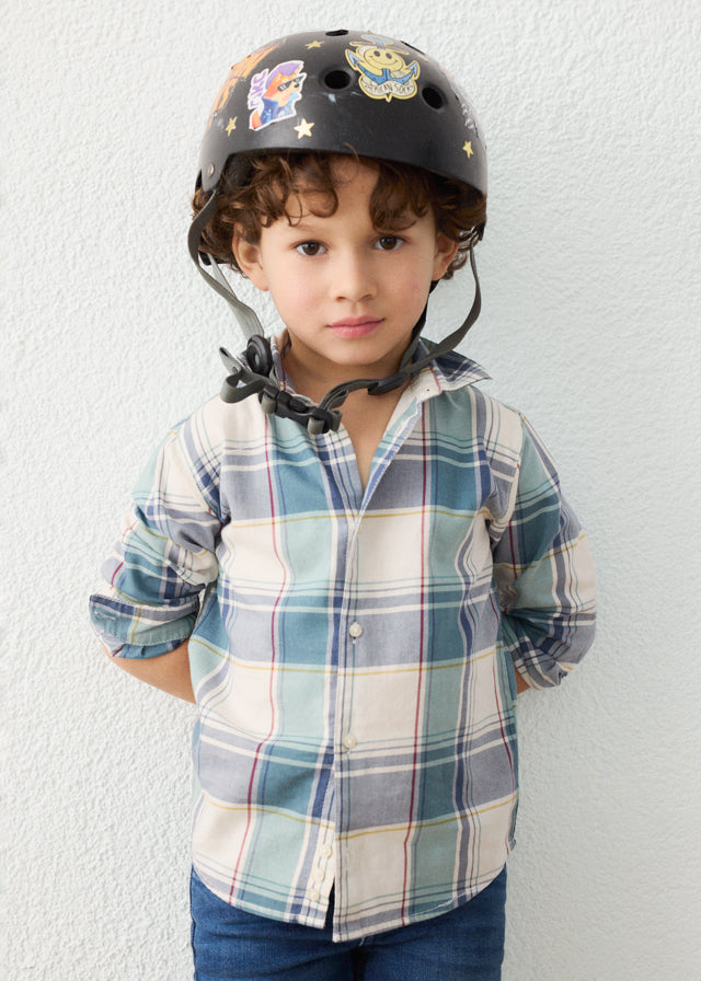 Mayoral Camisa quadrados menino