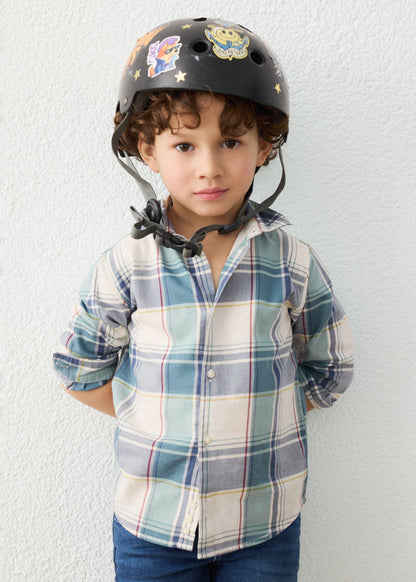 Mayoral Camisa quadrados menino
