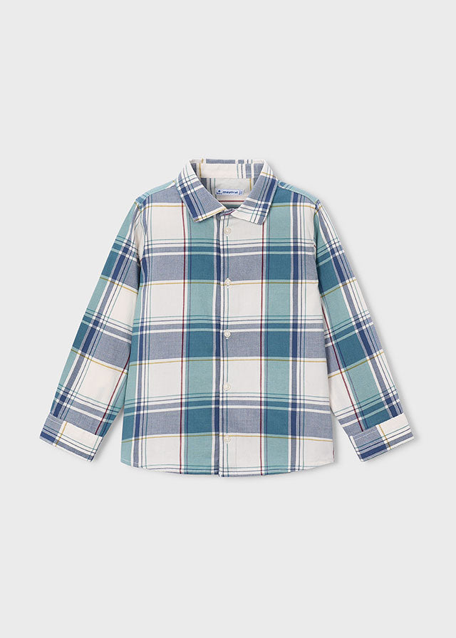 Mayoral Camisa quadrados menino
