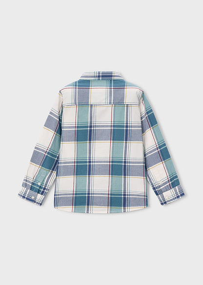 Mayoral Camisa quadrados menino