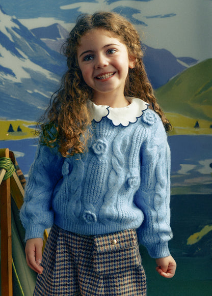 Mayoral Camisola aplique flor menina