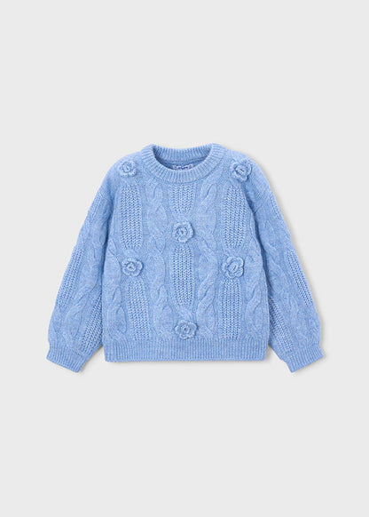 Mayoral Camisola aplique flor menina