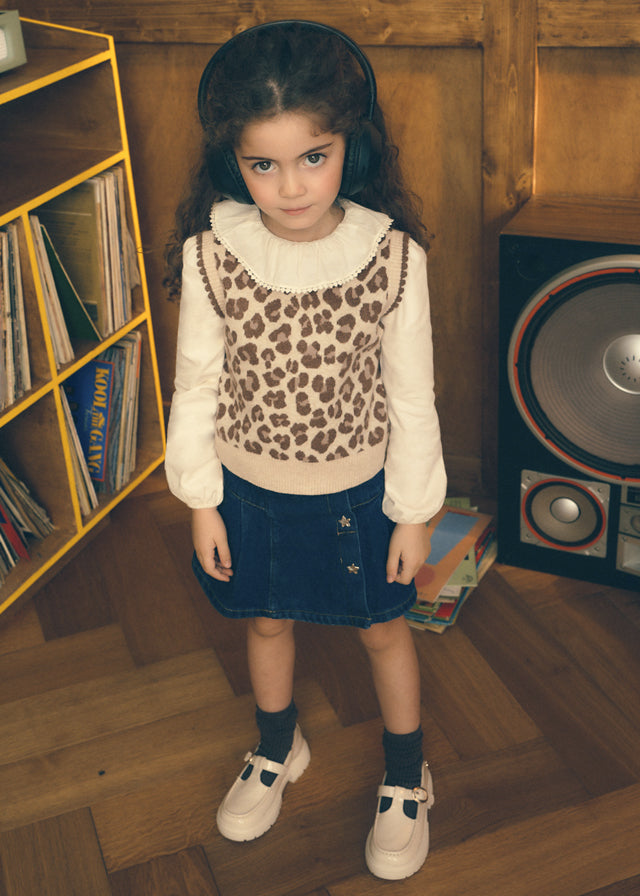 Mayoral Colete tricô menina