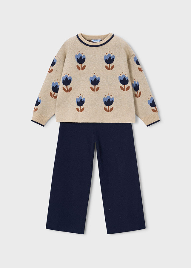 Mayoral Conjunto calças e camisola menina
