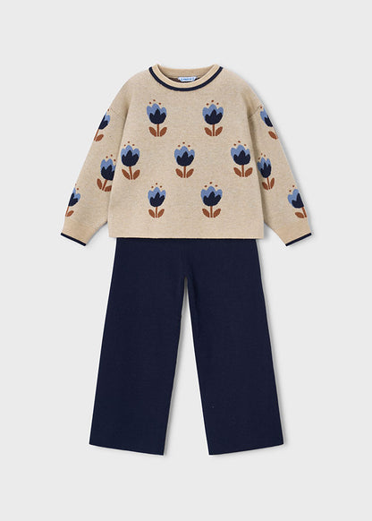 Mayoral Conjunto calças e camisola menina