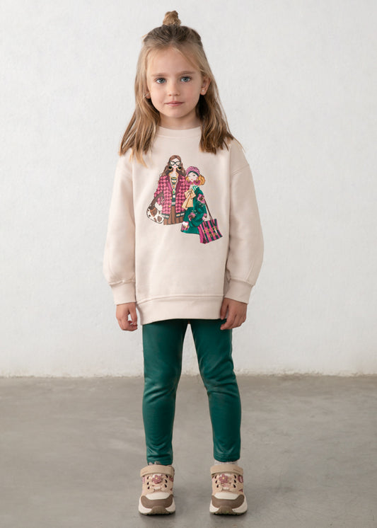 Mayoral Conjunto leggings e sweat menina